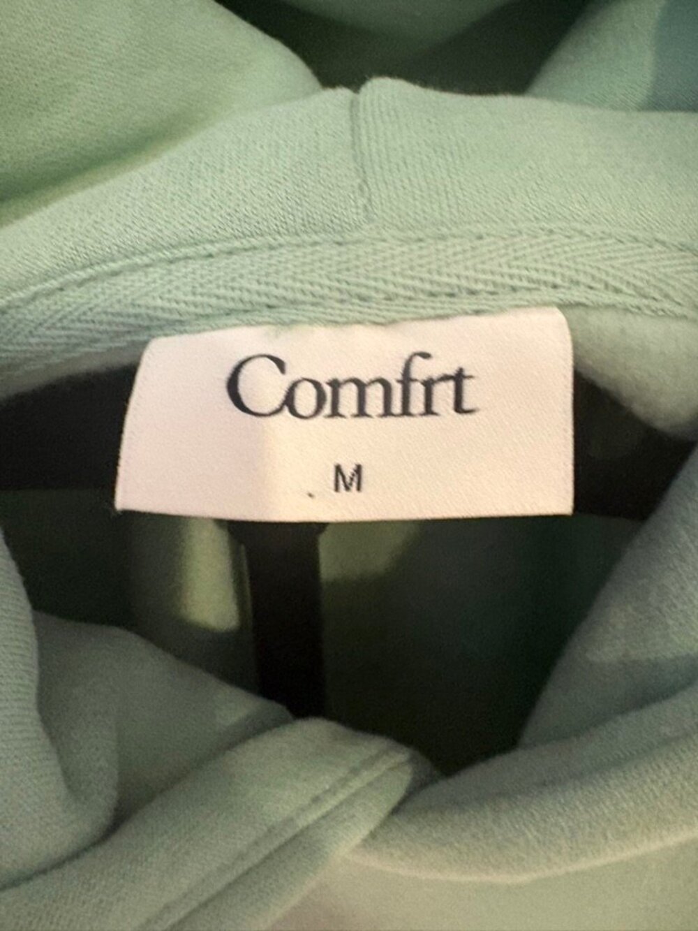 ✨ Comfrt "Pastel Edit" Oversized Hoodie in Seafoam Green - Size M - Picture 2 of 3